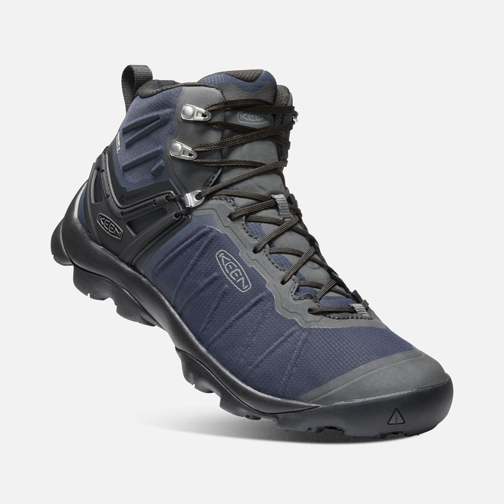 Keen Vandringskängor Herr Blå/Grå - Venture Mid Waterproof - 052863MFO